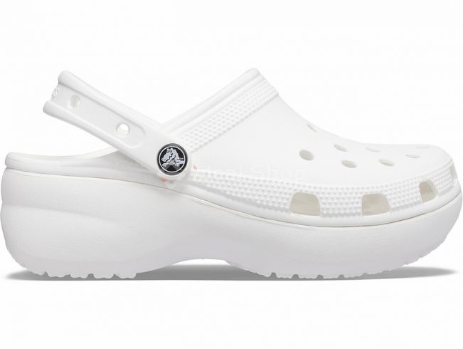 Кроксы Classic Platform White, размер 36