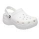 Кроксы Classic Platform White, размер 36