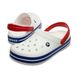 Сабо Крокси Crocs Crocband WHITE/BLUE JEAN, розмір 43