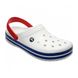 Сабо Крокси Crocs Crocband WHITE/BLUE JEAN, розмір 43