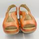 Damskie sandały skórzane Leon Violet, rozmiar 36, brązowy