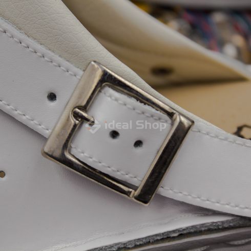 Фото Мужские тапочки сабо кожаные Leon Vigo, V202M, белые V202M-white 17