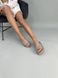 Босоніжки жіночі шкіряні бежеві на липучці 36 (23 см)