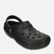 Кроксы Classic Lined Black, размер 36