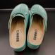 Женские сабо кожаные Leon 902, turquoise, 38
