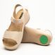 Сандалии женские кожаные Leon Beti 935, размер 41, beige