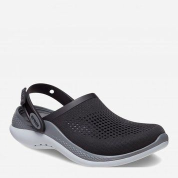 Крокси LiteRide 360 Black/Slate Grey, розмір 43