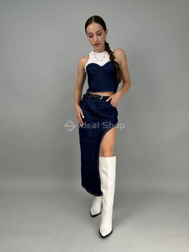 Фото Сапоги женские кожаные молочного цвета на каблуках демисезонные 2704д/36 7