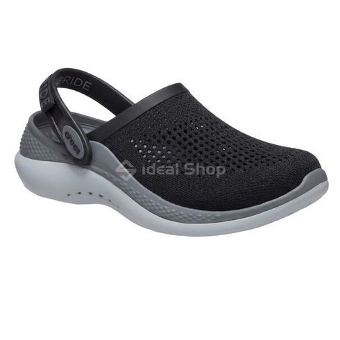 Крокси LiteRide 360 Black/Slate Grey, розмір 43