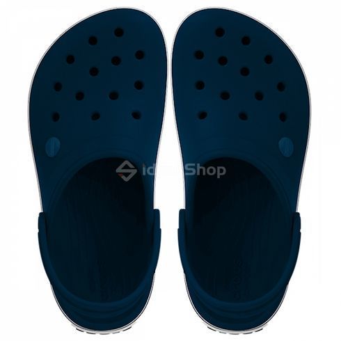 Кроксы Crocband Platform Navy/White, размер 38