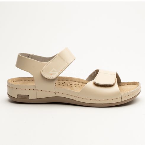 Фото Сандали женские кожаные Leon Xenia I 963, размер 36, бежевый 963-beige-38 2