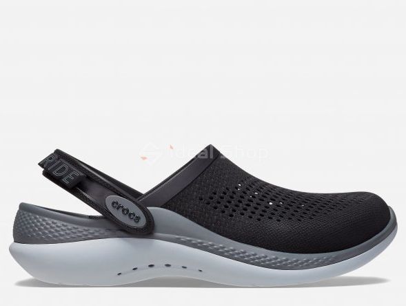Крокси LiteRide 360 Black/Slate Grey, розмір 43
