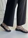 Skórzane sandały damskie w kolorze beżowym 36 (23,5 cm)