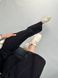 Лофери жіночі шкіряні бежеві на шнурках 41 (27 см)