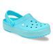 Кроксы Crocband LUMINOUS ice Blue/white, размер 36
