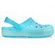 Кроксы Crocband LUMINOUS ice Blue/white, размер 36
