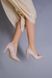 Човники жіночі шкіряні колір пудра каблук 9 см