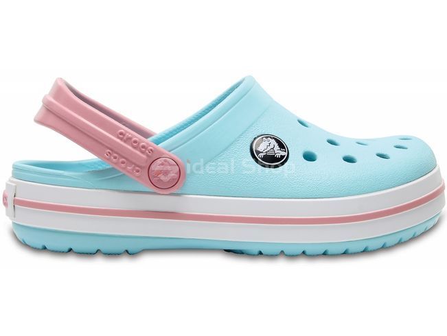 Фото Кроксы детские Crocband Kids Ice Blue/White 732 2