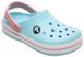 Кроксы детские Crocband Kids Ice Blue/White, размер 27