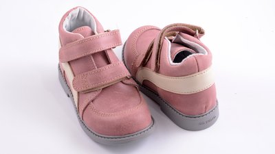 Ботинки детские ортопедические, Ортекс, плюс, розовый, размер 19