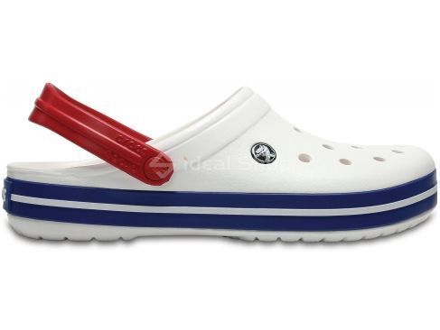 Кроксы Crocband White/Blue, размер 43