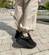 Skórzane czarne sneakersy damskie z perforacją 37 (24 cm)