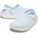 Сабо Крокси LiteRide&trade; Clog Mineral Blue/White (блакитні), розмір 36