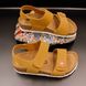 Sandałki dziecięce Leon 4804, rozmiar 23, żółte