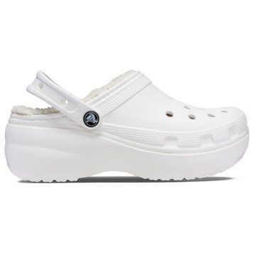 Classic Platform Lined White W6