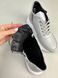 Sneakersy damskie skórzane granatowo-szare wielosezonowe 37 (24 cm)