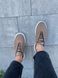 Кросівки чоловічі з нубуку бежевого кольору з перфорацією 40 (26.5 см)