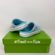 Кроксы Crocband Ice Blue/White, размер 36