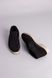 Лофери жіночі замшеві чорні на цигейці 40 (26-26.5 см)