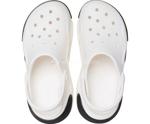 Кроксы Bubble Crush Clog White, размер 35