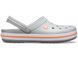 Кроксы Crocband Light Grey/Bright Coral, размер 43