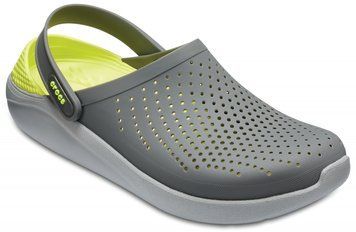 Кроксы LiteRide Clog Grey/Light Green, размер 36