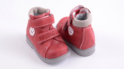 Ботинки детские ортопедические, Ортекс, "КАЧЕЧКА плюс", красные, размер 20