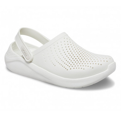 Сабо Крокси Crocs LiteRide™ Clog Almost White (білі), розмір 44