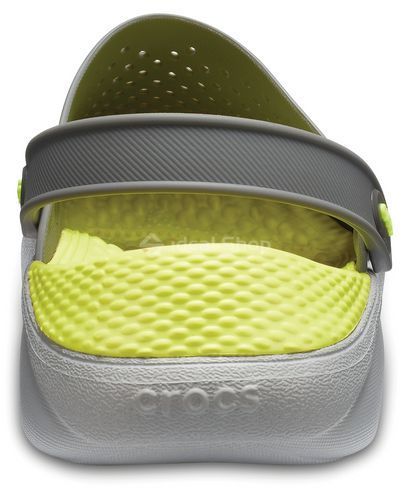 Кроксы LiteRide Clog Grey/Light Green, размер 36