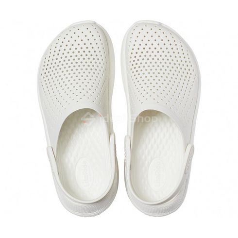 Сабо Крокси Crocs LiteRide™ Clog Almost White (білі), розмір 43