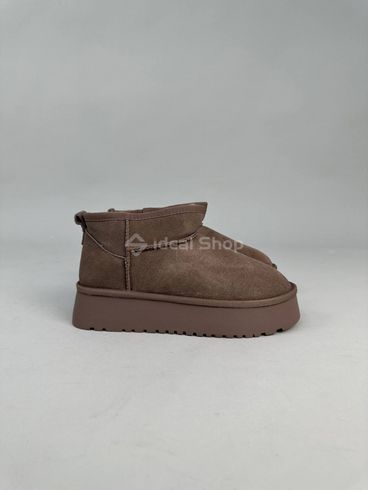 Damskie zamszowe krótkie buty Uggs w kolorze kakaowym 40 (25.5 cm)