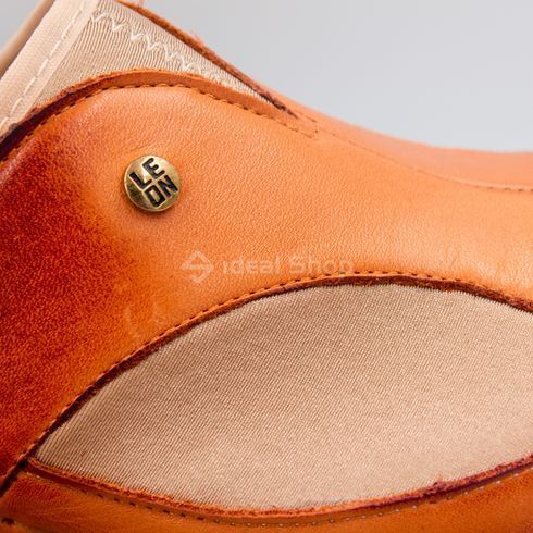 Фото Жіночі шкіряні сабо Leon Aria I, 912, коричневі 912-brown-37 19