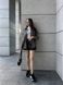 Кросівки жіночі замшеві чорні зі вставками шкіри та сітки 37 (24 см)
