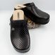 Женские тапочки сабо кожаные Leon Klasik I, PU100, размер 36, черные