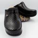 Женские тапочки сабо кожаные Leon Klasik I, PU100, размер 36, черные