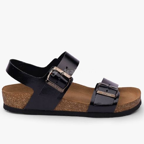 Фото Женские сандалии Leon Helga 4303, черные, размер 36 4303 Чорний лак 36 3