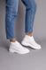 Ботинки женские кожаные белые демисезонные 41 (27 см)