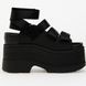 Босоножки Goldenrise Black, размер 36