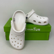 Кроксы Classic White, размер 44
