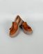 Туфлі жіночі шкіряні руді 40 (26 см)